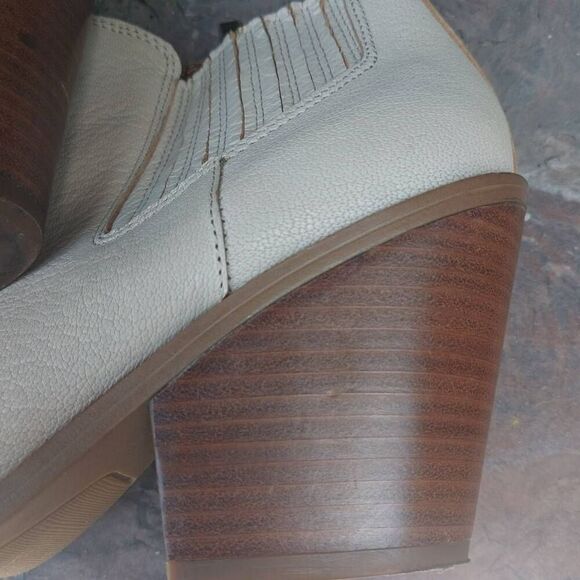 Franco Sarto Western Leather Ankle Booties | Pointed Toe Block Heel | Size 8.5 | - Picture 8 of 10